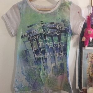 Doctor who graphic tee